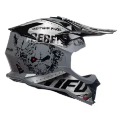 UFO Intrepid Motocross Helmet - Metal -UFO Shop he153 07 jpg