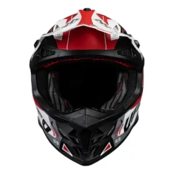 UFO Intrepid Red White Matt Motocross Helmet -UFO Shop he154 03 jpg
