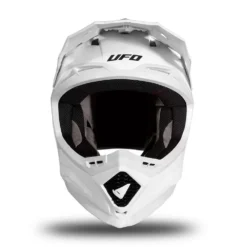 UFO Echus White Gloss Motocross Helmet -UFO Shop he166 08 jpg