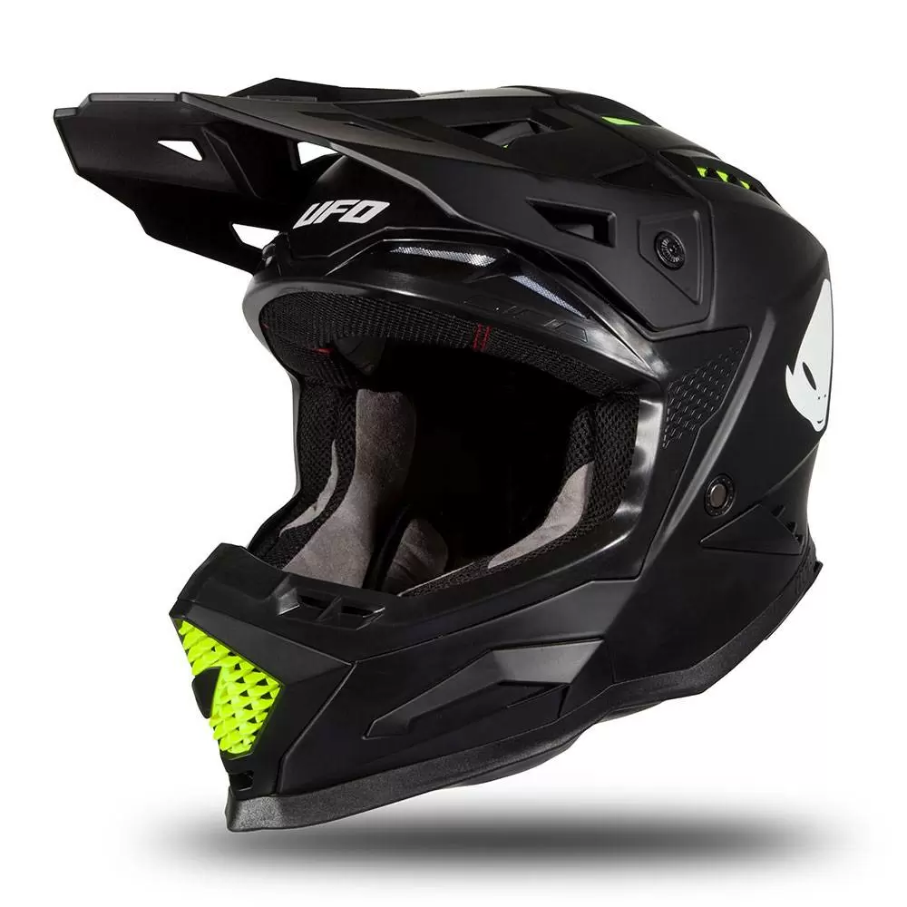 UFO Echus Black Matt Motocross Helmet 10 UFO Echus Black Matt Motocross Helmet - Image 10