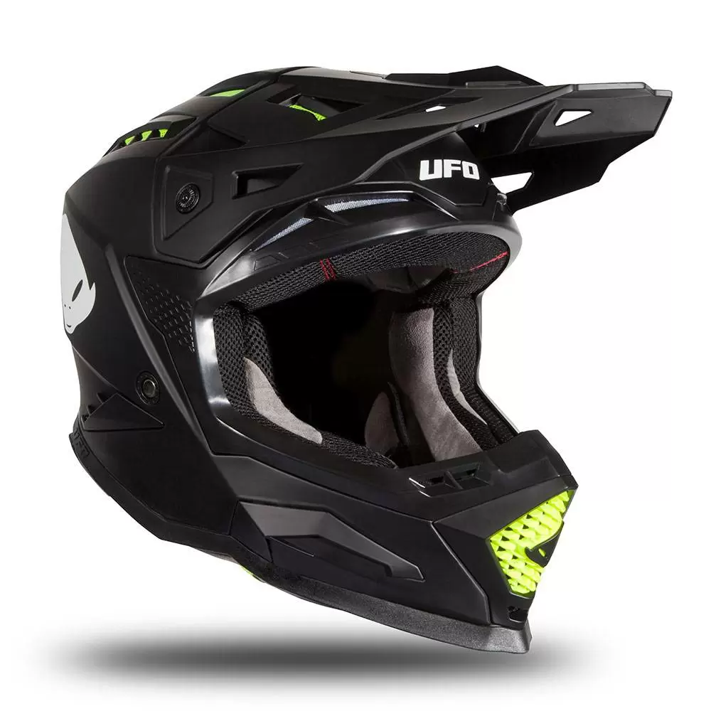 UFO Echus Black Matt Motocross Helmet 9 UFO Echus Black Matt Motocross Helmet - Image 9