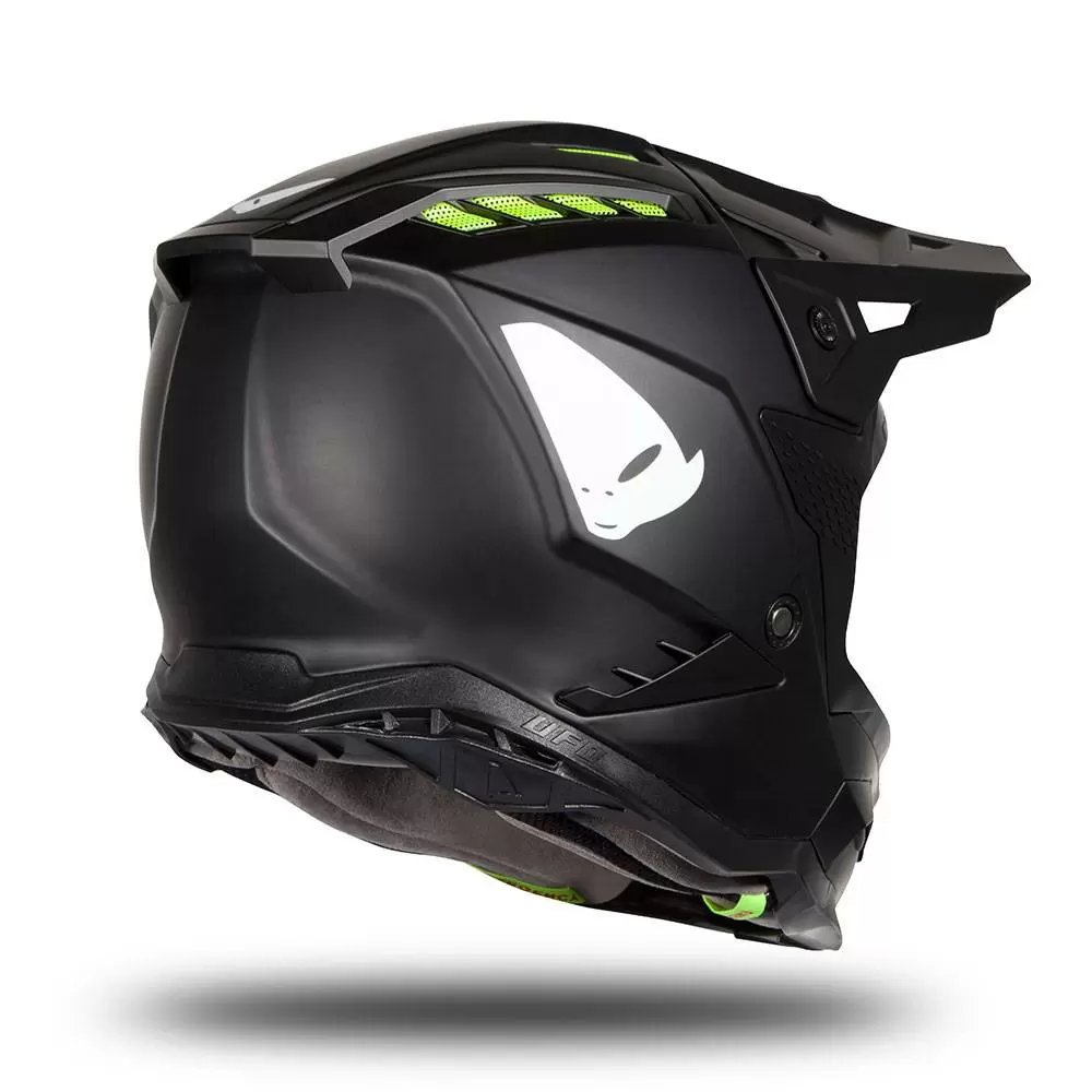 UFO Echus Black Matt Motocross Helmet 7 UFO Echus Black Matt Motocross Helmet - Image 7