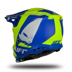 UFO Echus Blue Neon Yellow Motocross Helmet -UFO Shop he169 05 jpg