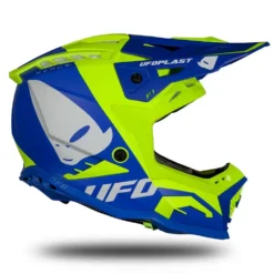 UFO Echus Blue Neon Yellow Motocross Helmet -UFO Shop he169 10 jpg