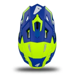 UFO Echus Blue Neon Yellow Motocross Helmet -UFO Shop he169 11 jpg