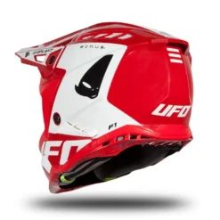 UFO Echus Red White Gloss Motocross Helmet -UFO Shop he170 05 jpg