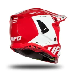 UFO Echus Red White Gloss Motocross Helmet -UFO Shop he170 06 jpg