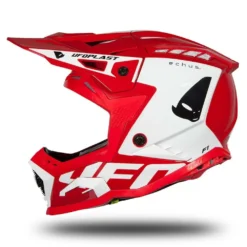 UFO Echus Red White Gloss Motocross Helmet -UFO Shop he170 09 jpg