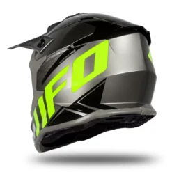 UFO Intrepid Grey Neon Yellow Motocross Helmet -UFO Shop intrepid he173 06 jpg