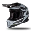 UFO Intrepid Black Grey Matt Motocross Helmet