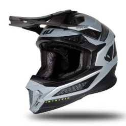 UFO Intrepid Black Grey Matt Motocross Helmet
