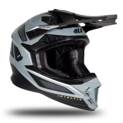 UFO Intrepid Black Grey Matt Motocross Helmet -UFO Shop intrepid he175 02 jpg
