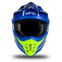 UFO Intrepid Blue Neon Yellow Motocross Helmet -UFO Shop intrepid he177 011 jpg