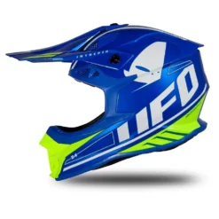 UFO Intrepid Blue Neon Yellow Motocross Helmet -UFO Shop intrepid he177 03 jpg