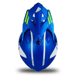 UFO Intrepid Blue Neon Yellow Motocross Helmet -UFO Shop intrepid he177 05 jpg