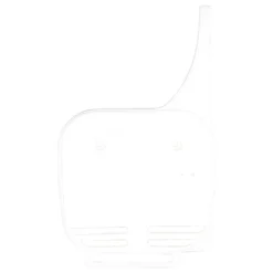 UFO Kawasaki Front Number Plate KX 60 -UFO Shop ka02742 047 4