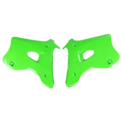UFO Kawasaki Radiator Covers KX 125 250 -UFO Shop ka02768 aflu