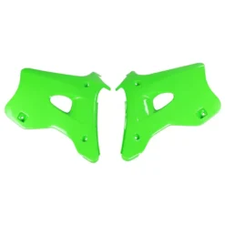 UFO Kawasaki Radiator Covers KX 125 250 -UFO Shop ka02768 aflu 1 jpg