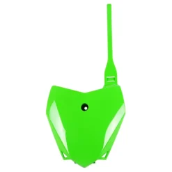 UFO Kawasaki Front Number Plate KLX 110 -UFO Shop ka04718 026 5 jpg