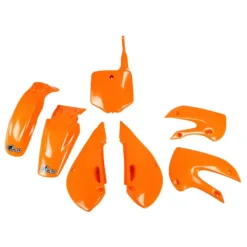 UFO Kawasaki Plastic Kit KLX 110 KTM Orange