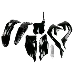 UFO Kawasaki KXF 250 (21-23) 450 (19-23) Black Replica Plastic Kit