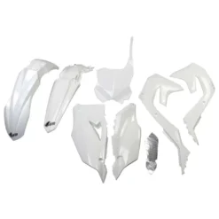 UFO Kawasaki KXF 250 (21-23) 450 (19-23) KX White Replica Plastic Kit