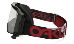 Oakley Airbrake B1-B Red Black Motocross Goggles -UFO Shop main oo7046 18 airbrake mx factory b1 b red clear 028 85424 png heroxl jpg