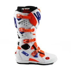 Sidi Crossfire 2 SRS Orange Fluo White Motocross Boots -UFO Shop mfire2srs arfbibl 04 4 jpg
