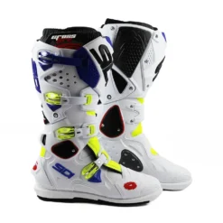 Sidi Crossfire 2 SRS Boots - Yellow Fluo White Blue -UFO Shop mfire2srs giflbibl 01 8
