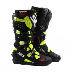 Sidi Crossfire 2 SRS Boots - Yellow Fluo Black -UFO Shop mfire2srs giflne 01 jpg