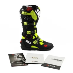 Sidi Crossfire 2 SRS Boots - Yellow Fluo Black -UFO Shop mfire2srs giflne 07 jpg