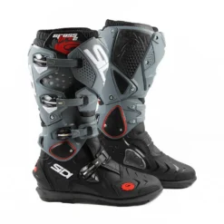 Sidi Crossfire 2 SRS Black Black Grey Motocross Boots -UFO Shop mfire2srs nenegr 01 26 1
