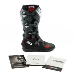 Sidi Crossfire 2 SRS Black Black Grey Motocross Boots -UFO Shop mfire2srs nenegr 07 4 jpg