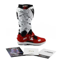 Sidi Crossfire 3 SRS Off-Road Boots - Black Red White -UFO Shop mfire3srs nerobi 07 4 jpg