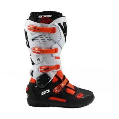 Sidi Crossfire 3 SRS Off-Road Boots - Orange Black White -UFO Shop mfire3wsrs arfnb 04 4 jpg