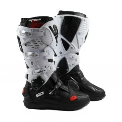Sidi Crossfire 3 SRS Off-Road Boots - Black White -UFO Shop mfire3wsrs nebi 01 32