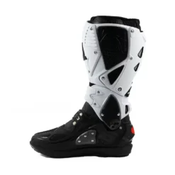 Sidi Crossfire 3 SRS Off-Road Boots - Black White -UFO Shop mfire3wsrs nebi 05 4 jpg
