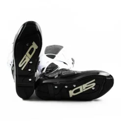 Sidi Crossfire 3 SRS Off-Road Boots - Black White -UFO Shop mfire3wsrs nebi 06 4 jpg