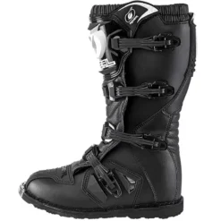 O'Neal Rider Boots - Black -UFO Shop o neal black rider mx boots left 8 jpg