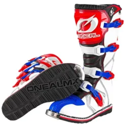 O'Neal Rider Boots - Blue Red White -UFO Shop o neal blue red white rider mx boots group 6 jpg