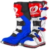 O'Neal Rider Boots - Blue Red White
