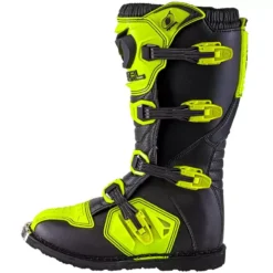 O'Neal Rider Boots - Neon Yellow -UFO Shop o neal neon yellow rider mx boots left 5 jpg