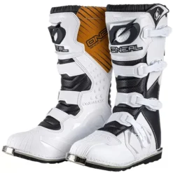 O'Neal Rider Boots - White -UFO Shop o neal white rider mx boots 26 jpg