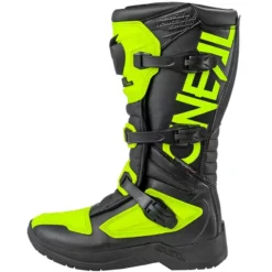 O'Neal RSX Black Neon Yellow Motocross Boots -UFO Shop oneal black neon yellow rsx mx boots left outer 6 jpg