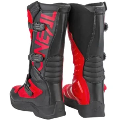 O'Neal RSX Black Red Motocross Boots -UFO Shop oneal black red rsx mx boots back 4 jpg