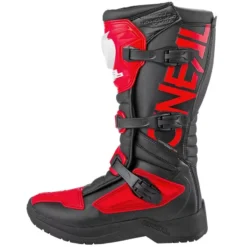 O'Neal RSX Black Red Motocross Boots -UFO Shop oneal black red rsx mx boots left outer 4 jpg