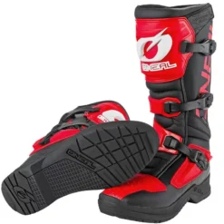 O'Neal RSX Black Red Motocross Boots -UFO Shop oneal black red rsx mx boots sole 4 jpg