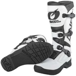 O'Neal RSX Boots - White Black -UFO Shop oneal white black rsx mx boots sole 4 jpg