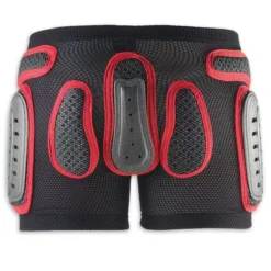 UFO Kids Black Red Padded Shorts -UFO Shop pi04158 5313 1658 jpg