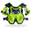 UFO Kids (4-8 Years) Shockwave Fluo Yellow Motocross Chest Protector